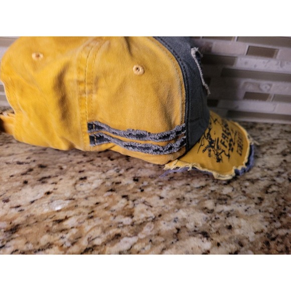 BJB Hat Cap Freedom Liberty Patriotic USA Adult One Size Adjustable Distressed - Picture 7 of 15